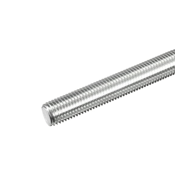 Uxcell Fully Threaded Rod M16 x 450mm 2mm Thread Pitch 304 Stainless Steel Right Hand Threaded Rods Bar Studs