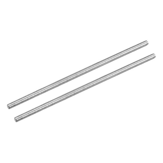 Uxcell Fully Threaded Rod M4 x 110mm 0.7mm Thread Pitch 304 Stainless ...