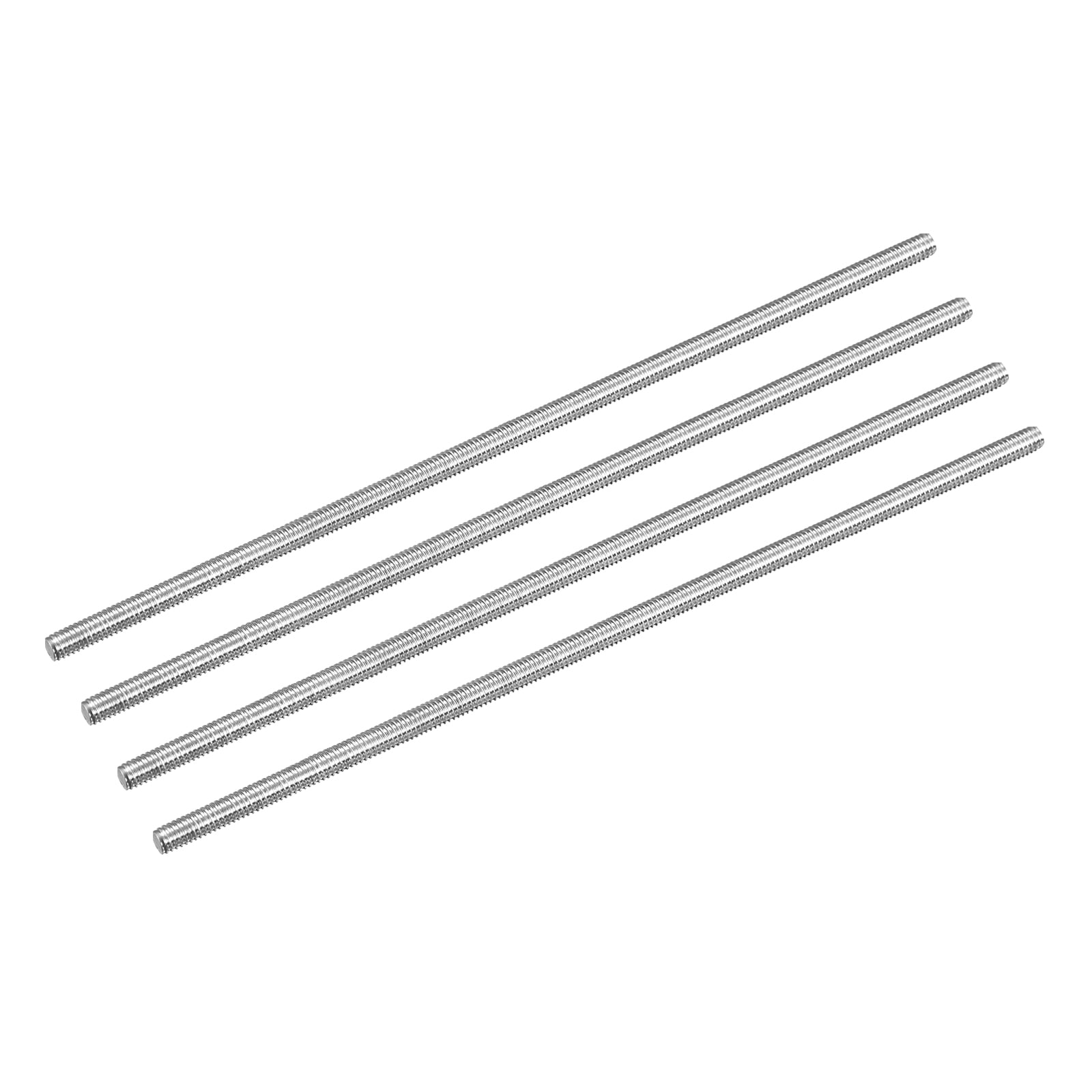 Uxcell Fully Threaded Rod M4 x 140mm 0.7mm Thread Pitch 304 Stainless ...