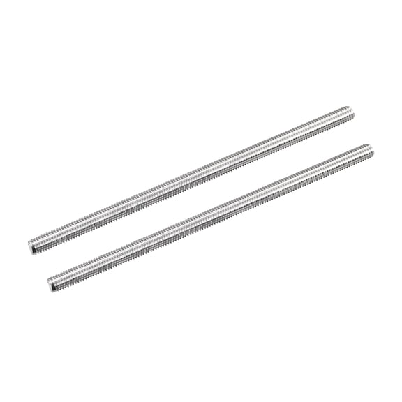 Uxcell Fully Threaded Rod M5 x 110mm 0.8mm Thread Pitch 304 Stainless Steel Right Hand Threaded Rods Bar Studs 2 Pack