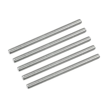 Uxcell 8Pcs Fully Threaded Rod, M6 X 50mm 304 Stainless Steel Right