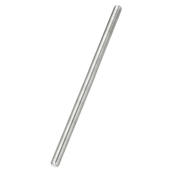Uxcell Fully Threaded Rod, M8 x 0.75mm Pitch 304 Stainless Steel Right Hand Fine Threads Studs, 150mm/6" Long Threaded Screw Rods Fasteners for Anchors Bolts Hangers Clamps U Bolts