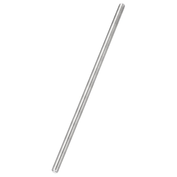 Uxcell Fully Threaded Rod, M8 x 0.75mm Pitch 304 Stainless Steel Right Hand Fine Threads Studs, 250mm/10" Long Threaded Screw Rods Fasteners for Anchors Bolts Hangers Clamps U Bolts