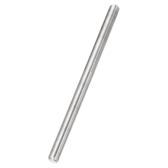 Uxcell Fully Threaded Rod, M8 x 1mm Pitch 304 Stainless Steel Right Hand Fine Threads Studs, 100mm/4 Inch Threaded Screw Rods Fasteners for Anchors Bolts Hangers Clamps U Bolts