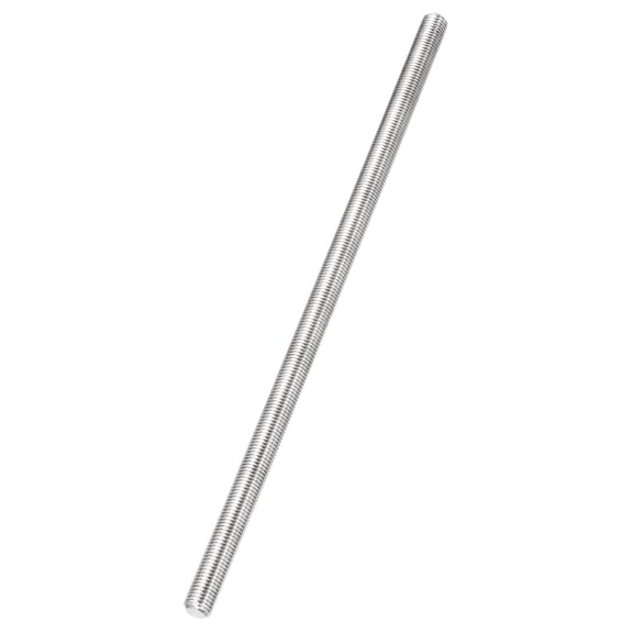 Uxcell Fully Threaded Rod, M8 x 1mm Pitch 304 Stainless Steel Right Hand Fine Threads Studs, 200mm/8" Long Threaded Screw Rods Fasteners for Anchors Bolts Hangers Clamps U Bolts