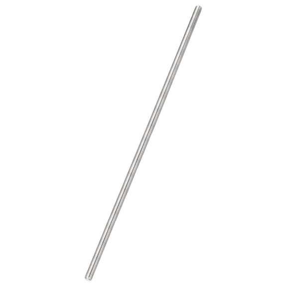 Uxcell Fully Threaded Rod, M8 x 1mm Pitch 304 Stainless Steel Right Hand Fine Threads Studs, 400mm/16 Inch Threaded Screw Rods Fasteners for Anchors Bolts Hangers Clamps U Bolts