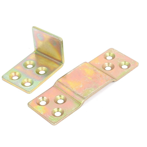 Uxcell Furniture CNC Machining Metal Bed Hanging Brackets 90mm Long