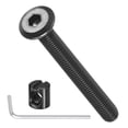 thumbnail image 1 of Uxcell Furniture Connector Bolt Cap Nut Kit with Wrench(M6-1x90mm) 24Pcs, Connector Bolts M6 Countersunk Screw Barrel Nuts, 1 of 7