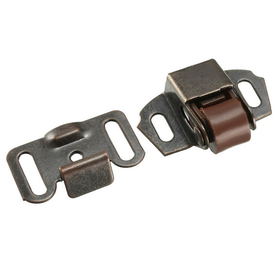 Uxcell Furniture Door Single Roller Catch Ball Latch Copper Tone 1 Pack