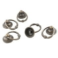 thumbnail image 1 of Uxcell Furniture Metal Cabinet Drawer Dresser Ring Pull Handle Knob Bronze Tone 5pcs, 1 of 2