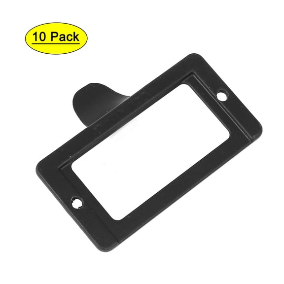 Uxcell Furniture Metal Label Pull Frame Handle 0.12" Hole Diameter 10 Pack