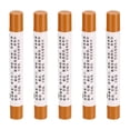 thumbnail image 1 of Uxcell Furniture Repair Crayons Wax Filler Stick, Touch Up Pen Markers, Gold Yellow 5 Pack, 1 of 6