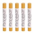 thumbnail image 1 of Uxcell Furniture Repair Crayons Wax Filler Stick, Touch Up Pen Markers, Yellow 5 Pack, 1 of 6