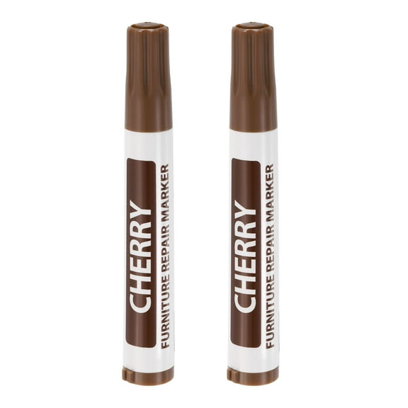 Uxcell Furniture Repair Wood Markers, Touch Up Filler Sticks Cherry