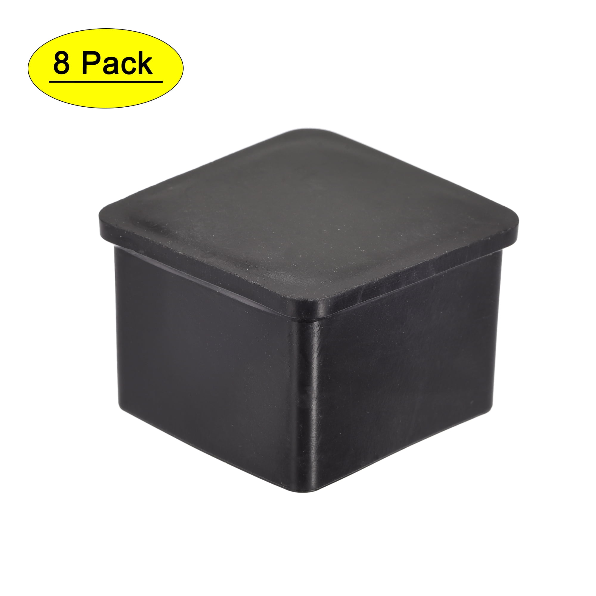 Uxcell Furniture Rubber Floor Protector Chair Foot Leg Cover 35 x 35mm