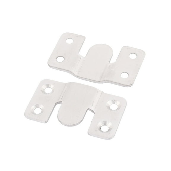 Uxcell Furniture Sofa Photo Frame Interlock Bracket Joint Connector Hanging Hook 2 Pcs