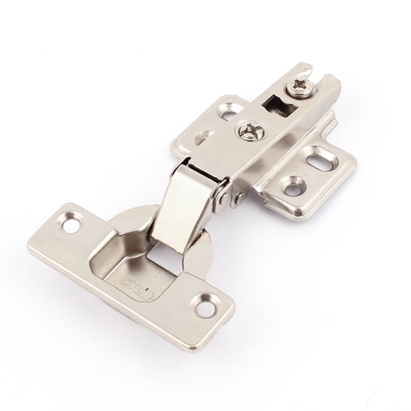 Uxcell Furniture Wardrobe Closet Stainless Steel Concealed Sliding Hinges 4" Length