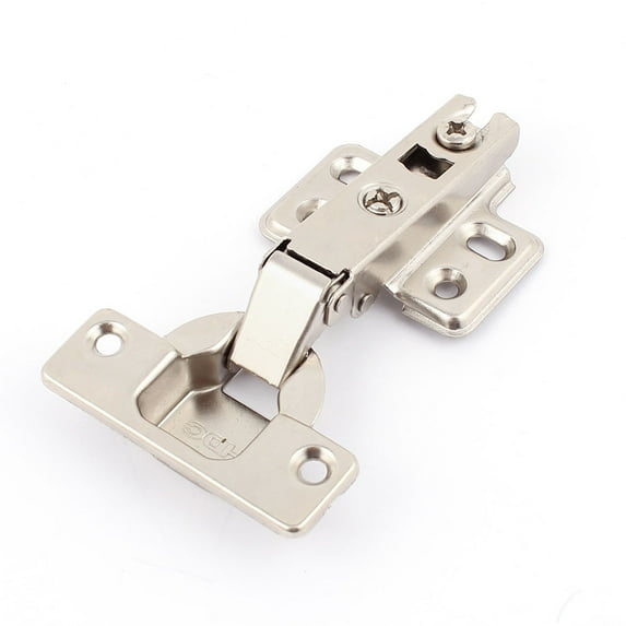 Uxcell Furniture Wardrobe Closet Stainless Steel Concealed Sliding Hinges 4" Length