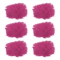 thumbnail image 1 of Uxcell Furry Microphone Windscreen 10mm x 55mm Mic Cover Windshield for Indoor Outdoor Microphone Rose Pink 6 Pack, 1 of 5