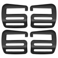 thumbnail image 1 of Uxcell G Hook Webbing Slide Buckles, Metal G Hooks Adjustable Buckle for Backpack Luggage Straps Black 32mm, 1 of 7