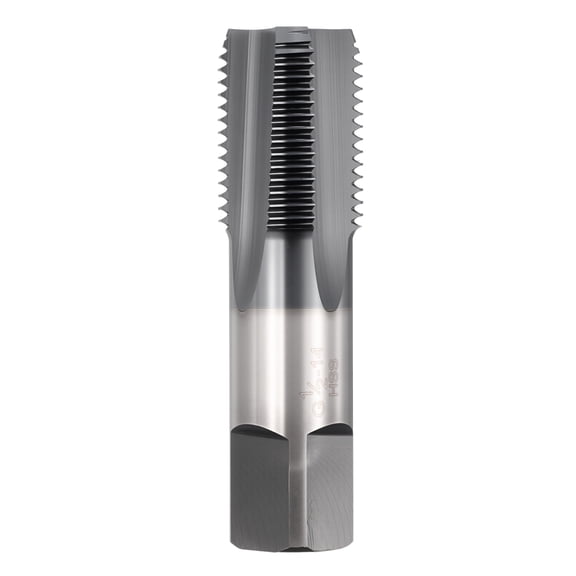 Uxcell G1/2-14 Pipe Thread Tap - Right Hand Straight Flute Tap M2 High Speed Steel TICN Finish Screw Thread Milling Machine Taps Threading Tapping