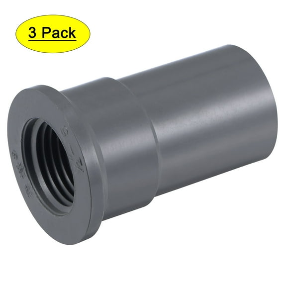 Uxcell Water Pipe Connector G Female Thread ID DN Straight Tube Fittings Adapter G1/2