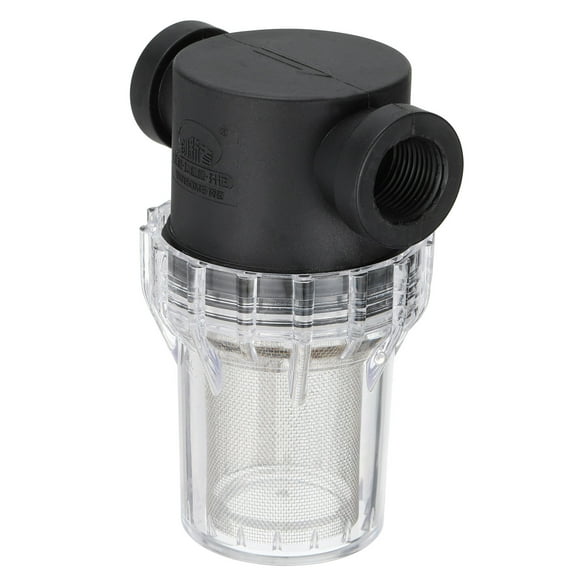 Uxcell G1/2" Water Pump Strainer Filter, Pipe Water Pump Strainer with 40 Mesh Steel Filter Screen