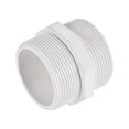 thumbnail image 1 of Uxcell Pipe Fitting, G1-1/4 Male Thread, Hex Nipple Tube Adaptor Hose Connector, for Water Tanks, White 59mm / 2.32 Inch, 1 of 3