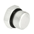 thumbnail image 1 of Uxcell G3/8 Male Thread Aluminum Hex Head Pipe Plug Cap Fitting Connector, Silver, 1 of 5