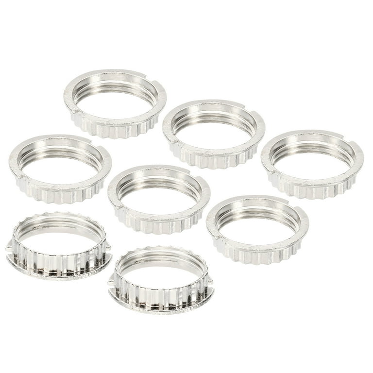 Uxcell G9 Light Socket Rings, 8 Pack Light Holder for 1-1/16in