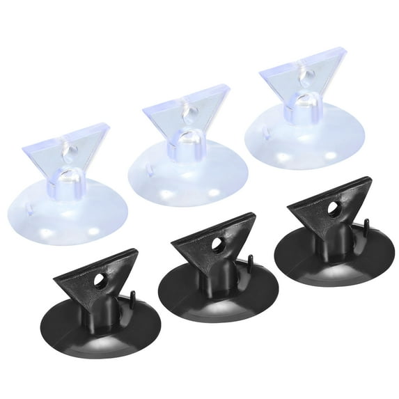 Uxcell GU10 MR16 Bulbs Replacing 35mm Suction Cup Bulb Changers Black Clear 3 Set