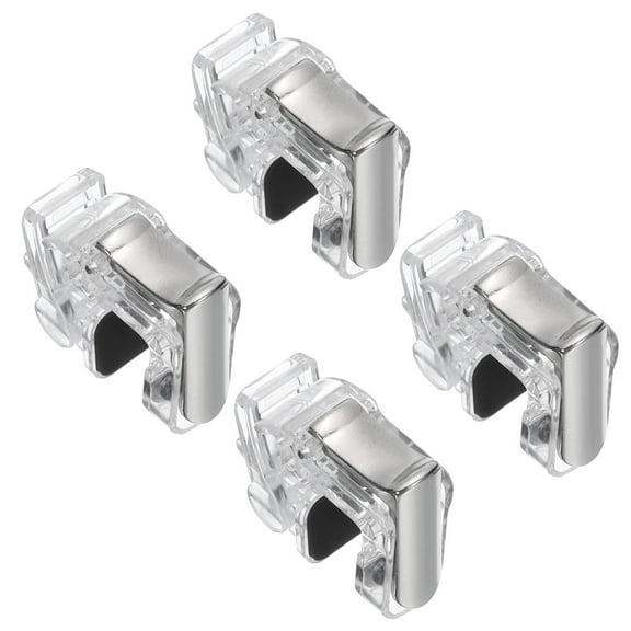 Uxcell Gaming Trigger 2 Set Mobile Game Controller Fire Keys Alloy Button Clear