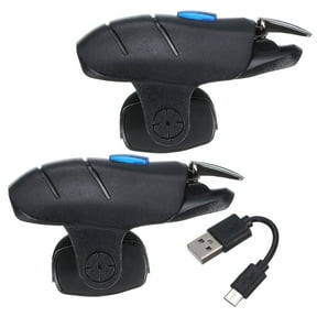 Uxcell Gaming Trigger Game Controller Fire Keys Linkage Gaming Joystick Black with USB Cable