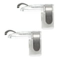 thumbnail image 1 of Uxcell Gaming Trigger Mobile Game Controller 1 Pair Metal Button Fire Keys Universal Clear, 1 of 5