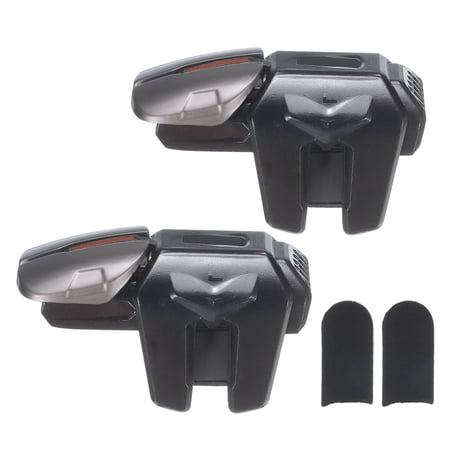 Uxcell Gaming Triggers Mobile Game Controller G21 Six-Finger Linkage Aim & Fire Keys High Sensitive with 2 Finger Gloves