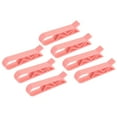 thumbnail image 1 of Uxcell Garbage Bin Clip Kitchen Trash Bag Non-Slip Clip Clamp Pink 12 Pack, 1 of 5