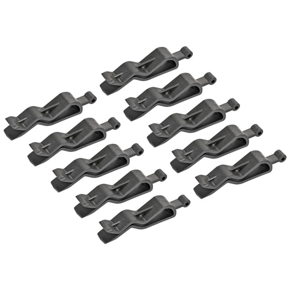 Uxcell Garbage Bin Clip, Kitchen Trash Can Bag Clips Waste Bin Clamp Black 18 Pack