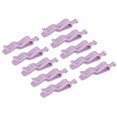 thumbnail image 1 of Uxcell Garbage Bin Clip, Kitchen Trash Can Bag Clips Waste Bin Clamp Purple 18 Pack, 1 of 5