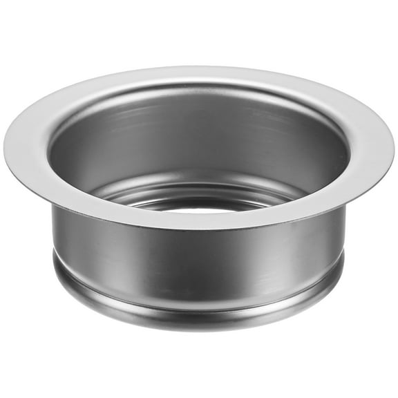 Uxcell Garbage Disposal Sink Flange for 3-1/2 Inch Standard Drain [Silver]