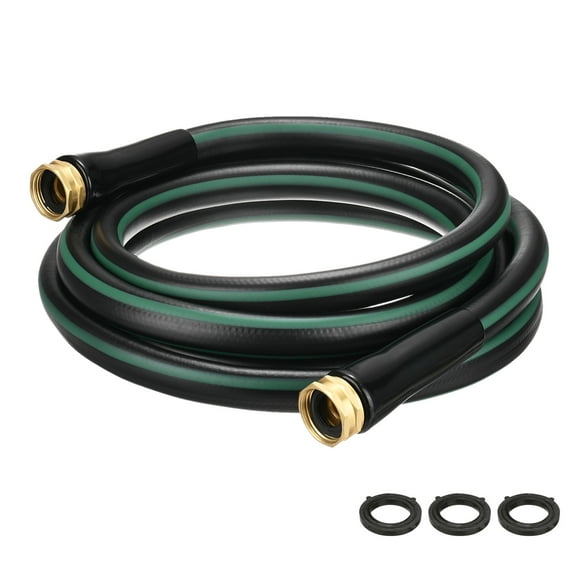 Uxcell Garden Hose 5/8 Inch x 10 FT, Flexibleer Hose, Hose with Double Female Fittings