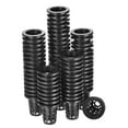 thumbnail image 1 of Uxcell Garden Slotted Mesh Cups Hydroponic Net Pots Plastic 1.75 Inch, Suitable for Planting, Black 75pcs, 1 of 5