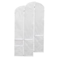 thumbnail image 1 of Uxcell Garment Bags for Dance Costumes, 2 Pack 40x20 Inch Garment Bag for Dancing, Clear, 1 of 6