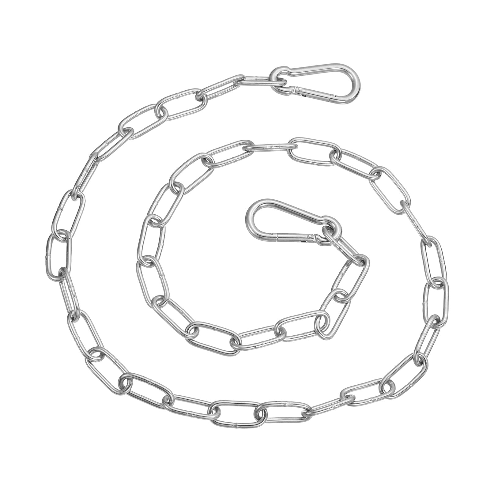 Uxcell Gate Chain Lock, (35.5Inch, Silver) (1Pcs)304 Stainless Steel ...