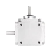 Uxcell Gear Box 90 Degree Right Angle Bevel Gearbox 11 Right Single Output Shaft 1 Module Bevel Gear 0.24 Shaft