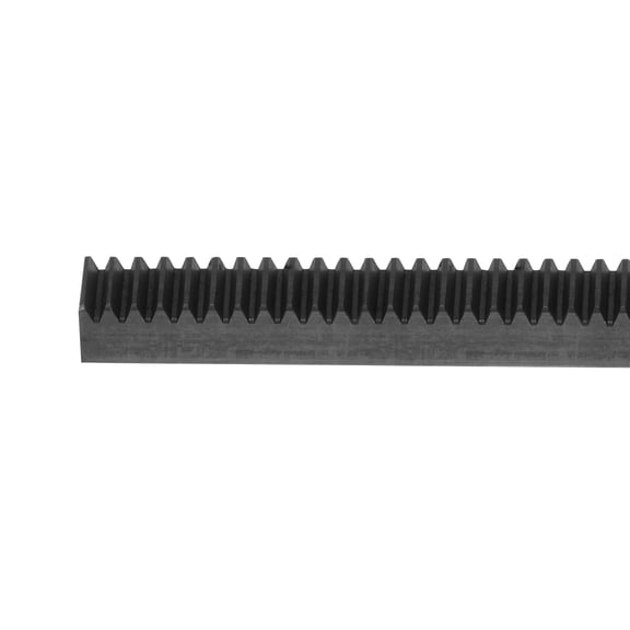Uxcell Gear Rack 1Mod 10mmx10mmx500mm 45# Steel Straight Linear Spur Rack for Machines Automotive