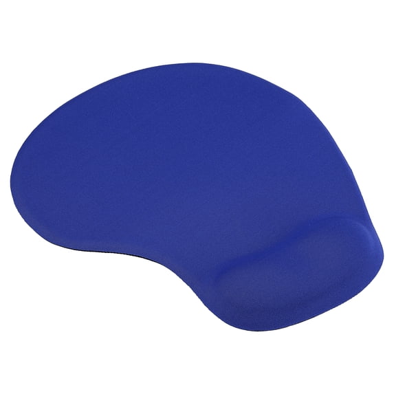 Uxcell Gel Mouse Pad with Wrist Rest Ergonomic Mouse Pad Comfortable Memory Foam Non-Slip Base Soft, Blue