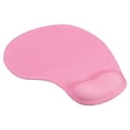 thumbnail image 1 of Uxcell Gel Mouse Pad with Wrist Rest Ergonomic Mouse Pad Comfortable Memory Foam Non-Slip Base Soft, Pink, 1 of 5