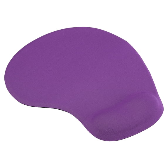 Uxcell Gel Mouse Pad with Wrist Rest Ergonomic Mouse Pad Comfortable Memory Foam Non-Slip Base Soft, Purple