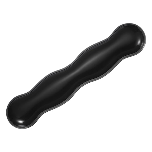 Uxcell Gel Wrist Rest, Gel Mouse Pad Mouse Wrist Support for Keyboard and Mouse Ergonomic,Keyboard Pad Black