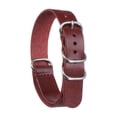 thumbnail image 1 of Uxcell Genuine Leather Watch Band 16mm Quick Release Watch Strap with Silver Metal Buckle for Men Women, Caramel, 1 of 7